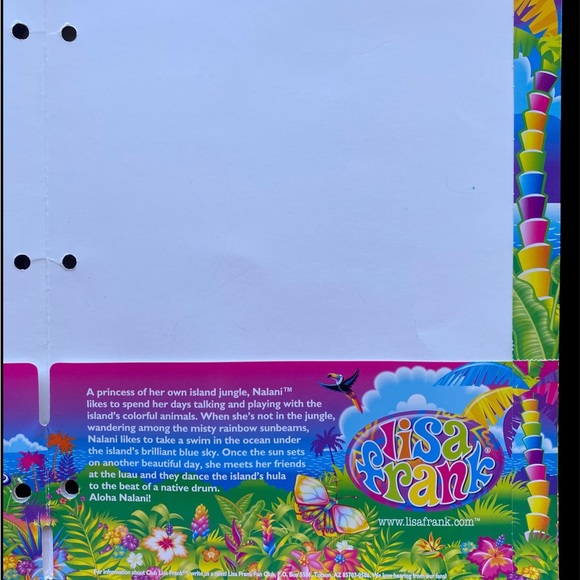 Lisa frank folder and stationary bundle nalani - Picture 5 of 8